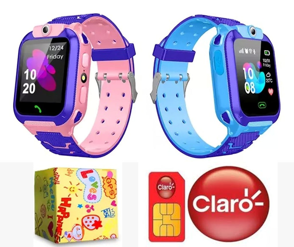 Reloj Inteligente Q12 Para Niños Con Voz